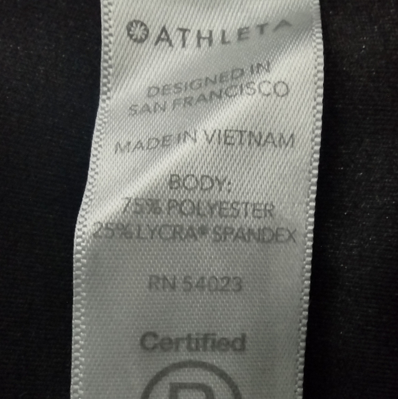 Athleta Inclination Moto Tight Women's XS Black Glitter Workout Gym Running - Picture 9 of 11